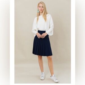 Apparalel Dolman Sleeve Sweater in Winter White